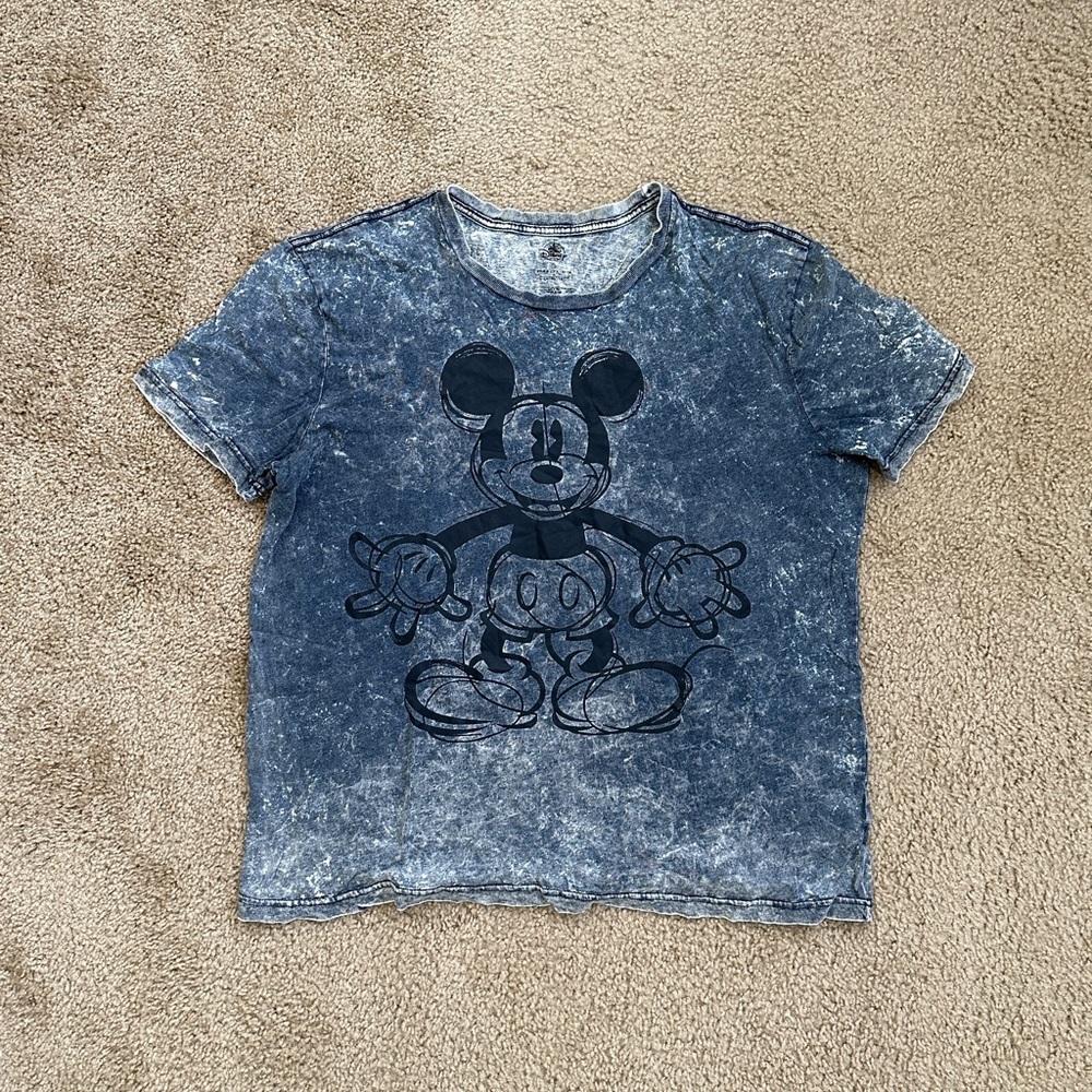 Vintage Mickey Mouse acid wash t-shirt XL